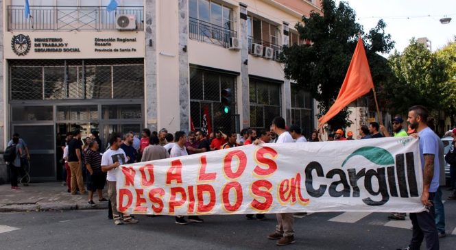 Cargill retomó actividades tras dura audiencia