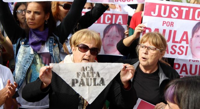 Exigimos la televisación de la confirmación de la sentencia en el juicio por Paula Perassi