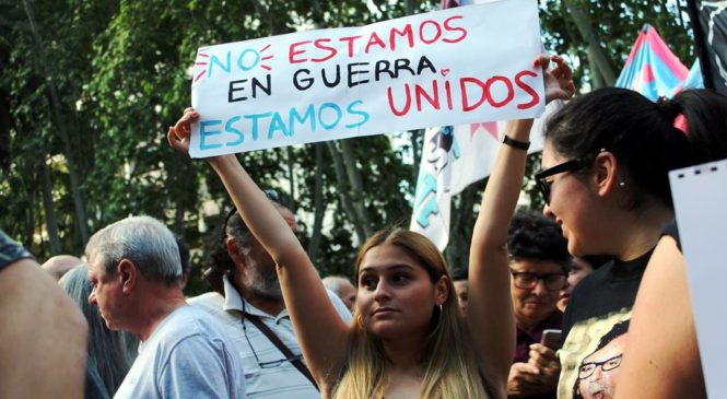La CTAA se expresó contra la barbarie de Piñera