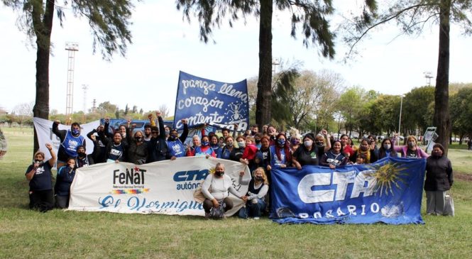 Enorme plenario de FENAT- CTAA Regional Rosario